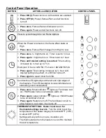 Предварительный просмотр 9 страницы Estate Design EFW-30A Owner'S Manual