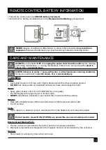 Preview for 13 page of Estate Design EFW-TJ22B Owner'S Manual