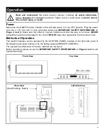 Preview for 8 page of Estate Design EFW-XB34B Owner'S Manual