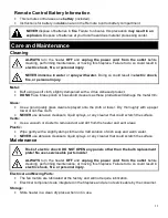 Preview for 11 page of Estate Design EFW-XB34D Owner'S Manual