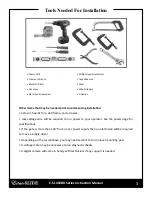 Предварительный просмотр 5 страницы Estate Slide E-SL 450BD Series Instruction Manual