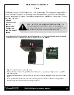 Предварительный просмотр 13 страницы Estate Slide E-SL 450BD Series Instruction Manual