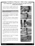 Preview for 16 page of Estate Swing E-S 1000D Series Instruction Manual