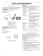 Предварительный просмотр 2 страницы Estate 1CLBR5432PQ0 Installation Instructions Manual