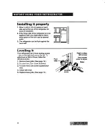 Предварительный просмотр 6 страницы Estate 2173445 Use And Care Manual