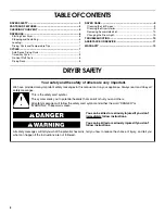 Preview for 2 page of Estate 3HLER5437JQ0 Use & Care Manual