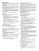 Preview for 16 page of Estate 9782188A Use And Care Manual