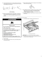 Предварительный просмотр 7 страницы Estate AGR3300XDW0 Installation Instructions Manual