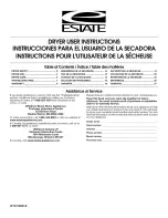 Preview for 1 page of Estate EED4300V User Instructions