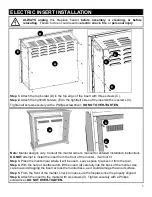 Предварительный просмотр 5 страницы Estate EFI-XB23B Owner'S Manual