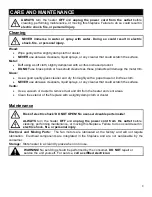 Предварительный просмотр 8 страницы Estate EFI-XB23B Owner'S Manual