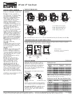 Estate EGD4400W Dimension Manual предпросмотр