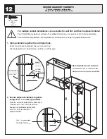 Предварительный просмотр 12 страницы Estate ESBDD24SSW Assembly And Installation Instructions Manual