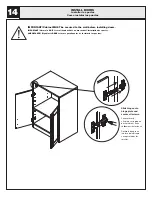 Preview for 14 page of Estate ESBDD24SSW Assembly And Installation Instructions Manual