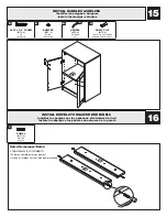 Preview for 15 page of Estate ESBDD24SSW Assembly And Installation Instructions Manual