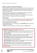 Preview for 18 page of Estate EST-EFLDBIKE1 Instruction Manual