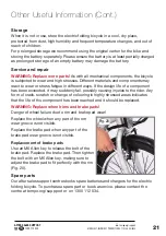 Preview for 21 page of Estate EST-EFLDBIKE1 Instruction Manual