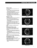 Предварительный просмотр 7 страницы Estate Estate Washing Machine Repair TAWS700BN0 Use And Care Manual