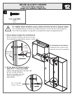 Предварительный просмотр 12 страницы Estate ESW5420SSW Assembly/Installation Instructions