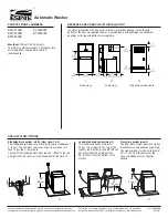 Estate ETW4100S Dimension Manual предпросмотр