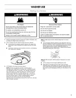 Preview for 3 page of Estate ETW4100SQ2 User Instructions