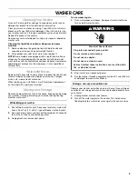 Preview for 5 page of Estate ETW4300TQ0 User Instructions