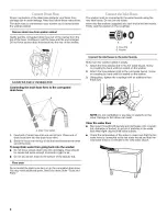 Предварительный просмотр 6 страницы Estate ETW4400VQ0 Installation Instructions Manual