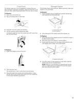 Preview for 17 page of Estate FES355TB0 Use & Care Manual