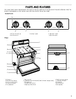 Preview for 5 page of Estate GAS RANGE Use & Care Manual