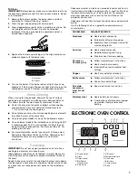 Предварительный просмотр 7 страницы Estate GAS RANGE Use & Care Manual