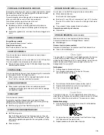 Preview for 13 page of Estate GAS RANGE Use & Care Manual