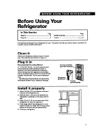 Preview for 5 page of Estate LT14EK Use And Care Manual