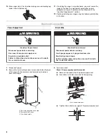 Preview for 6 page of Estate RF265LXTB Installation Instructions Manual