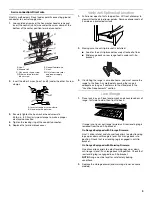 Preview for 9 page of Estate RF265LXTB Installation Instructions Manual