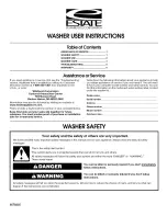 Estate TAWB600PQ2 User Instructions preview