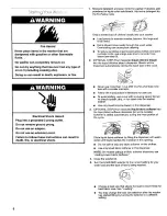 Предварительный просмотр 6 страницы Estate TAWS800JQ1 Use & Care Manual