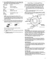 Preview for 7 page of Estate TAWS800JQ1 Use & Care Manual