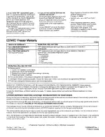 Preview for 6 page of Estate TCF1510W Use And Care Manual