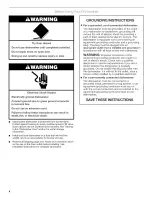 Preview for 4 page of Estate TDU8700RQ1 Use & Care Manual