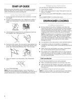 Предварительный просмотр 6 страницы Estate TDU8700RQ1 Use & Care Manual