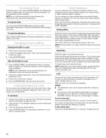 Preview for 12 page of Estate TDU8700RQ1 Use & Care Manual