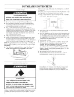 Preview for 8 page of Estate TEP325E Installation Instructions Manual