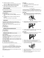 Preview for 10 page of Estate TGG222VDB Use And Care Manual