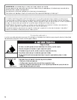 Preview for 16 page of Estate TGG222VDB Use And Care Manual