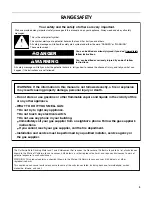 Preview for 3 page of Estate TGP300TQ Use & Care Manual