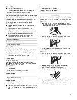 Preview for 11 page of Estate TGP300TQ Use & Care Manual