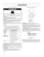 Preview for 6 page of Estate TGS325MB6 Use & Care Manual