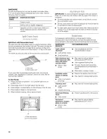 Preview for 10 page of Estate TGS325MB6 Use & Care Manual