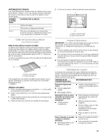 Preview for 27 page of Estate TGS325MB6 Use & Care Manual