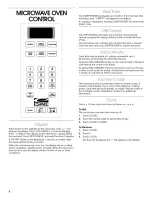 Preview for 6 page of Estate TMH14XM Use & Care Manual